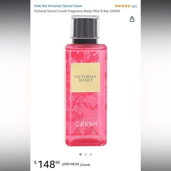 VICTORIA SECRET CRUSH MIST &LOTION SETS - Picture 2 of 3